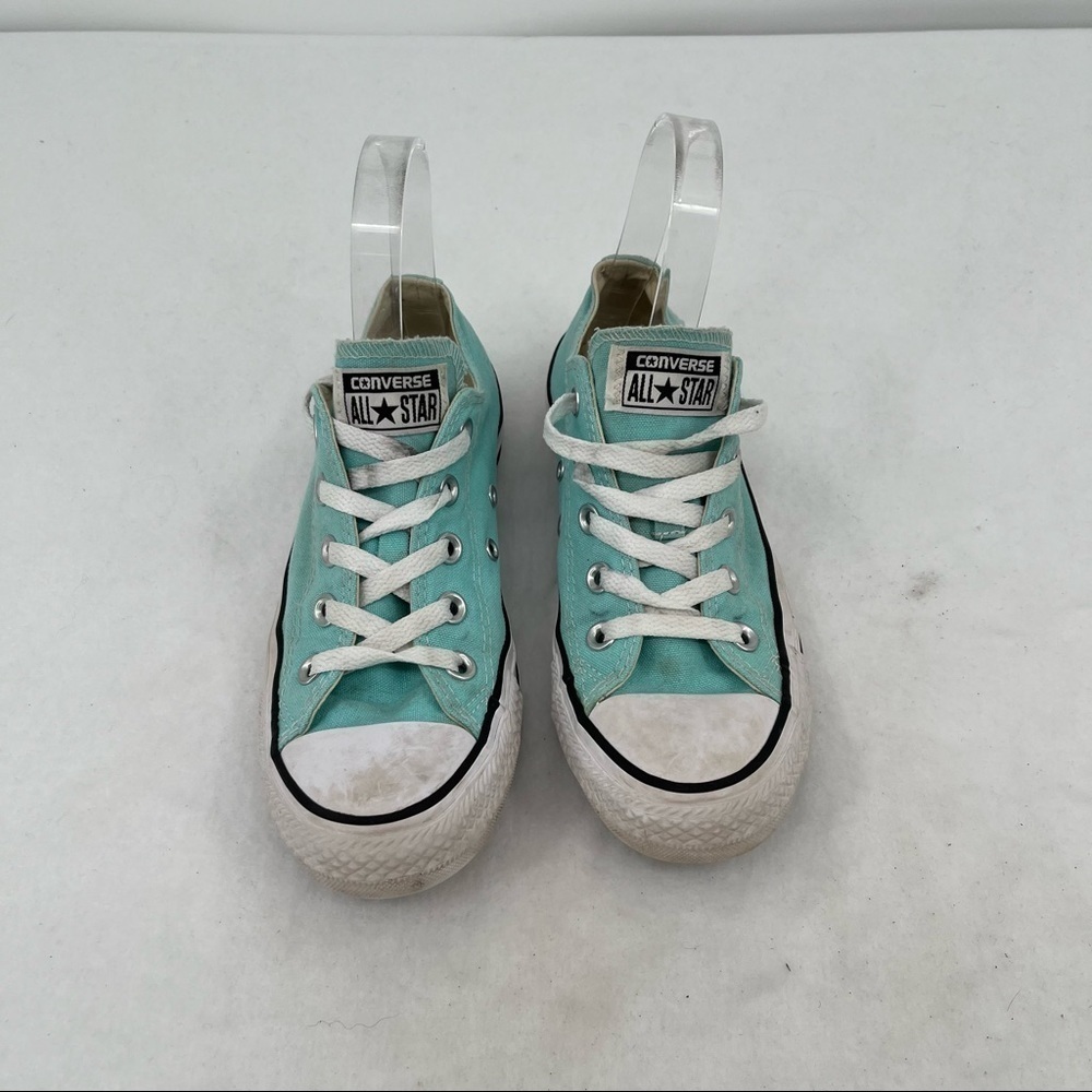 CONVERSE Womens Chuck Taylor All Stars Low top Blue lace up sneakers size: 6 - Picture 1 of 9